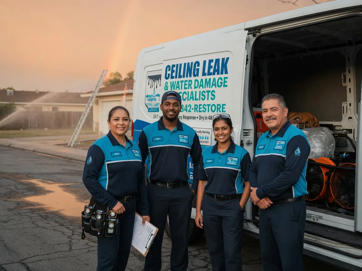 Ceiling Leak Cleanup company in Diamond City, AR
