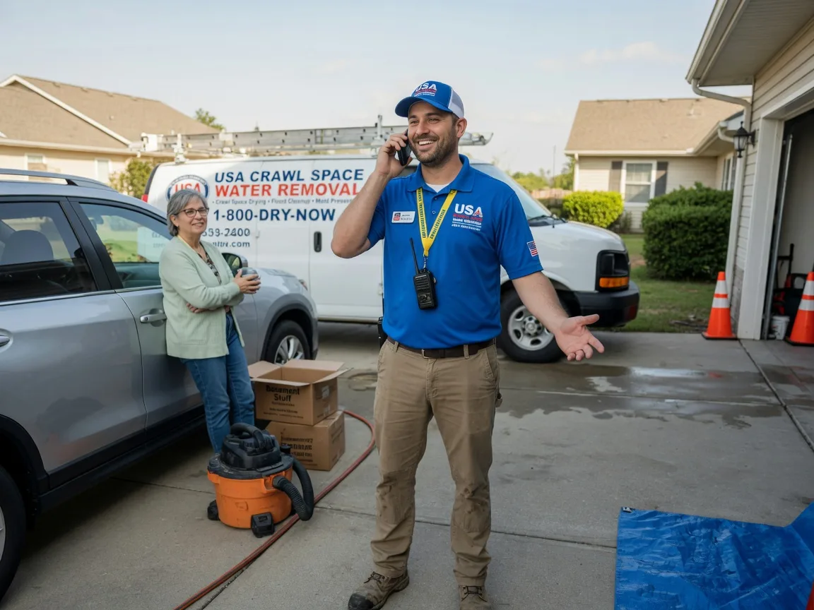 Crawl Space Water Removal Diamond City, AR FAQs
